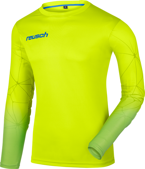 Reusch Match Pro Longsleeve Padded Junior 3921300 500 yellow front